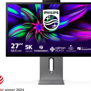 Philips 27E3U7903 27", 5K, HDMI2.1, TB4, RJ45, cam