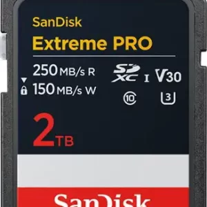 SANDISK Extreme PRO SDXC UHS-I Card 2TB SDSDXXD-2T00-GN4IN