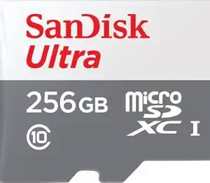 SANDISK Ultra 256GB microSDXC 100MB/s SDSQUNR-256G-GN3MN
