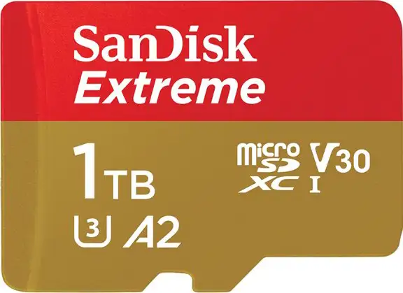 SANDISK Extreme microSDXC 1TB + SD Adp SDSQXAV-1T00-GN6MA