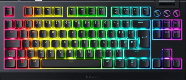 Razer BlackWidow V4 - Tenkeyless HyperSpeed (Orange Switch) - UK Layout,(RZ03-05480300-R3W1)