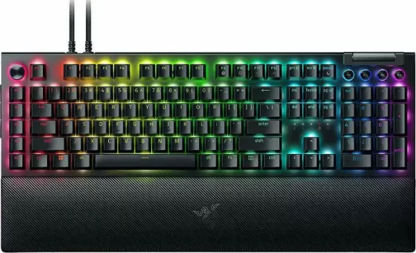 Razer BlackWidow V4 Pro - Mechanical Gaming Keyboard (Yellow Switch) - UK Layout,(RZ03-04682000-R3W1)