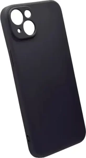 MASKICA +CLASS SILICONE EDGE ZA APPLE IPHONE 13 CRNA