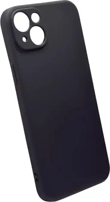 MASKICA +CLASS SILICONE EDGE ZA APPLE IPHONE 13 CRNA