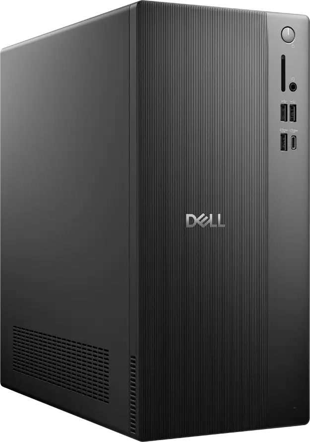 Dell Tower ECT1250, 180W, Intel Core i5 14400 (10C, 16T, 20MB cache, up to 4.7GHz), 16GB (1x16GB) DDR5 4800MT/s, 512GB M.2 SSD, Intel UHD Graphics 730,WiFi, BT, DP, HDMI, USB-C, 7xUSB-A, RJ-45, 3.0