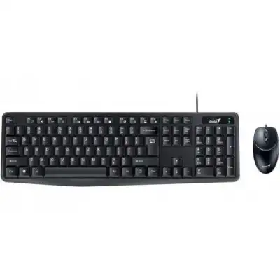 Tipkovnica Genius KM-170 + Miš USB crna, US, 31330006401