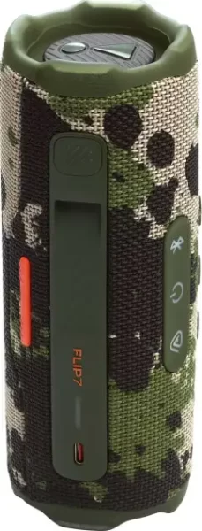 JBL Flip 7 prijenosni zvučnik BT5.4, vodootporan IP68 do 16h slušanja, AI Sound Boost, 45W, Auracast, maskirni,(JBLFLIP7SQUADAM)