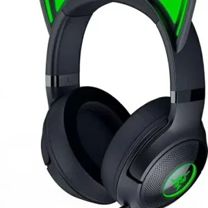 Razer Kraken Kitty V2 - USB Headset with RGB Kitty Ears - Black - FRML Packaging,(RZ04-04730100-R3M1)