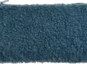 Kozmetička torbica Miquelrius višenamjenska prazna Golden Jazmine Plava tkanina flis, MR19578