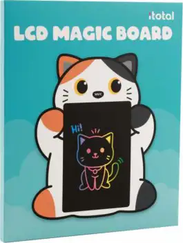 Čarobna ploča iTotal LCD Cat narančasta XL3171