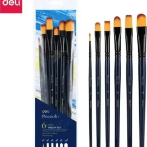 Umjetnički set kistova za akrilne boje Deli Finenolo 6 kom EC278 100162367