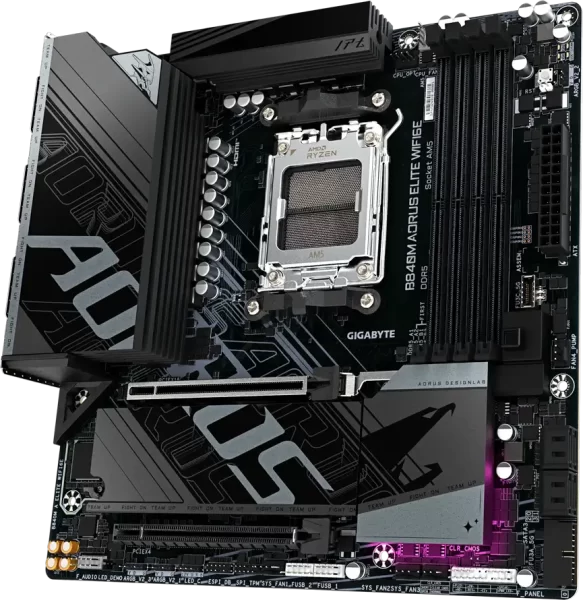 GIGABYTE B840M AORUS ELITE WIFI6E, AM5, 4x DDR5, mATX