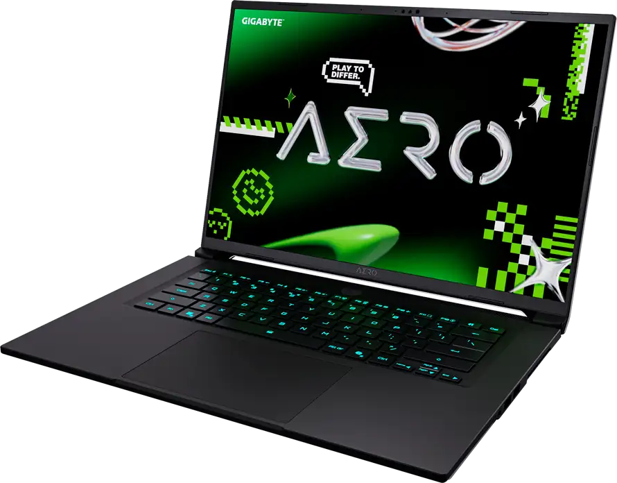 GIGABYTE Notebook AERO X16, 16" (2560x1600, 165Hz) WQXGA, IPS, AMD Ryzen AI 7 350, 16GB (1x16GB) DDR5 5600, NVIDIA RTX 5060 GDDR7 8GB, Gen4 1TB, Backlit, W11H