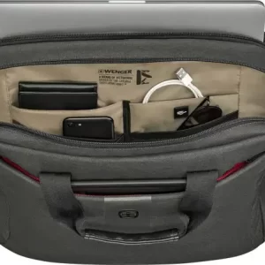 Wenger torba MX ECO Brief za prijenosnike do 16", ugljeno siva,(612263)