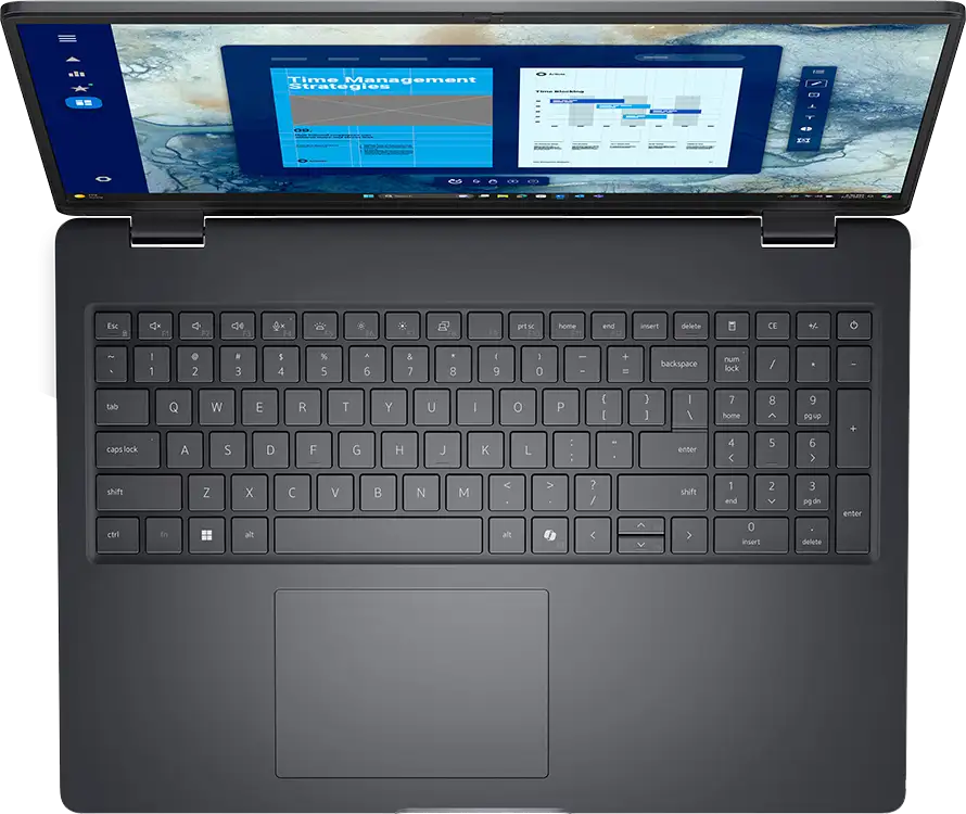 Dell Pro 16 (PC16250), 16" FHD+ (1920x1200), Intel Core Ultra 7 255U (12 TOPS NPU, 12C, 5.2GHz), 32GB (1x32GB) DDR5, M.2 1TB SSD, Intel Integrated, WiFi, BT, HDMI, THB4 (DP/PD), USB-C (DP/PD), 2xUSB-A - Slika 5