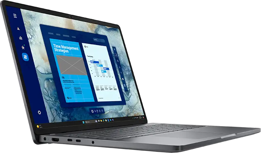 Dell Pro 16 (PC16250), 16" FHD+ (1920x1200), Intel Core Ultra 7 255U (12 TOPS NPU, 12C, 5.2GHz), 32GB (1x32GB) DDR5, M.2 1TB SSD, Intel Integrated, WiFi, BT, HDMI, THB4 (DP/PD), USB-C (DP/PD), 2xUSB-A - Slika 2