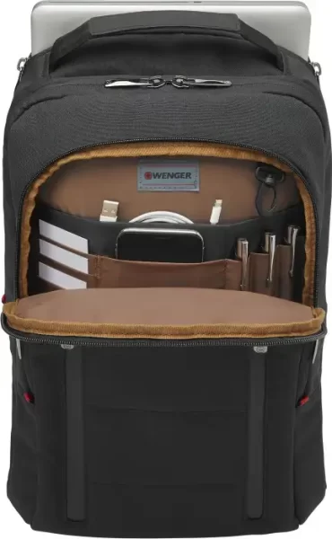 Wenger ruksak City Traveler za prijenosnike do 16", crni, (606490)