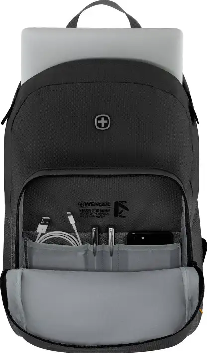 Wenger ruksak Crango za prijenosnike do 16", crni, (612557) - Slika 6
