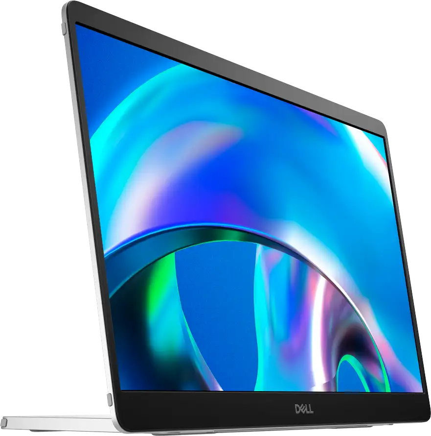 Monitor Dell Pro 14 Plus Portable P1425, 1920x1200, WUXGA, 60Hz, IPS Antiglare, 16:10, 1500:1, 400 cd/m2, 7ms, 178/178, 2xUSB-C, Tilt, Portrait, 3Y - Slika 3
