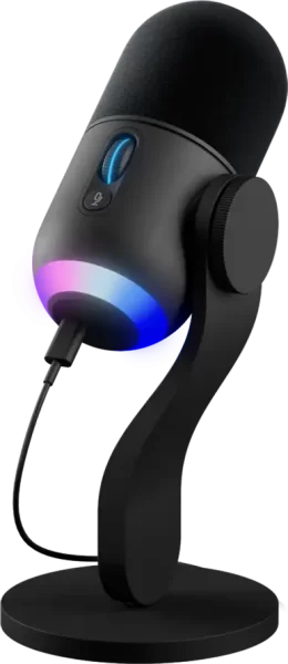 LOGITECH G Yeti GX RGB Gaming Microphone - LIGHTSYNC - BLACK - USB 988-000569