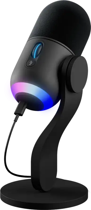 LOGITECH G Yeti GX RGB Gaming Microphone - LIGHTSYNC - BLACK - USB 988-000569