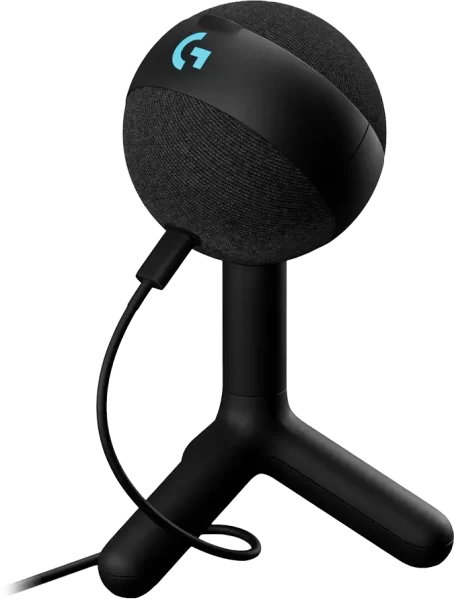 LOGITECH G Yeti Orb RGB Gaming Microphone - LIGHTSYNC - BLACK - USB 988-000551