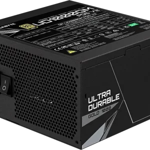 GIGABYTE UD1000GM PG5 V2, 1000W, 80 PLUS Gold, ATX 3.1, Fully Modular, GP-UD1000GM PG5 V2