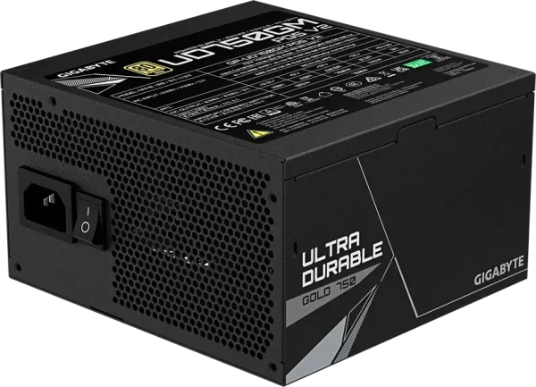 GIGABYTE UD750GM PG5 V2, 750W, ATX 3.1, 80 PLUS Gold, Fully Modular, GP-UD750GM PG5 V2