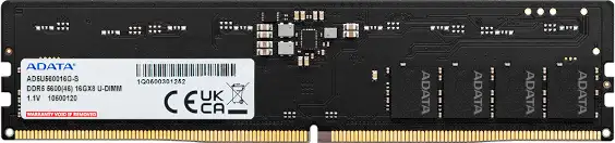 ADATA DDR5 16GB 5600 MHz AD5U560016G-S
