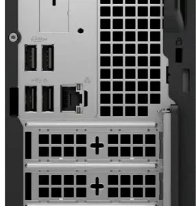 Dell Pro Slim QCS1255, 180W, AMD Ryzen 5 8600G (16 TOPS, 6 cores up to 5.0GHz)), 16GB DDR5 4800MT/s, M.2 512GB SSD, AMD Integrated Graphics, Wi-Fi+BT, SD CR, DP/HDMI/USB-C/USB-A/RJ-45,Speaker, Mouse/K