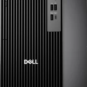 Dell Pro Tower QCT1250, 180W, Intel Core Ultra 7 265 (30MB, 20C up to 5.3 GHz), 8GB (1x8GB) 5600MT/s DDR5, M.2 512GB TLC PCIe, Intel Integrated, DVDRW, Speaker, DP, HDMI, USB-C, 7xUSB-A, RJ-45, Mouse/