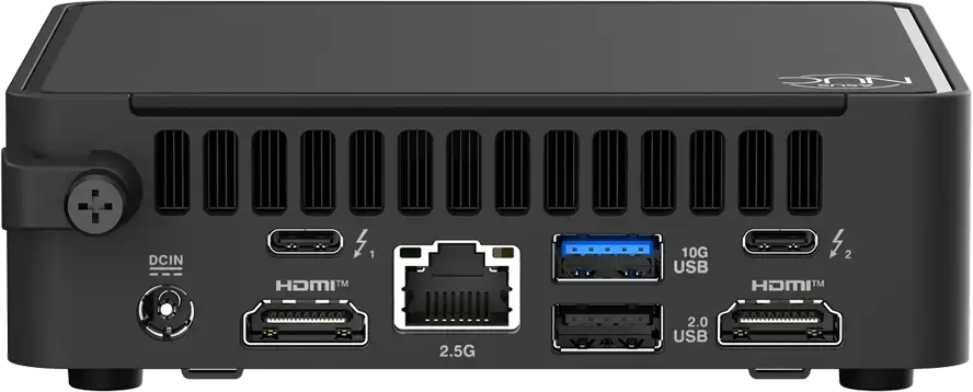 ASUS NUC 15 PRO/RNUC15CRKC500002/Core 5 210H 45W/Intel UHD graphics/no RAM/no Storage/Intel Wi-Fi 7 BE202/USB Total - 7/4 USB Type-A/3 USB Type-C (1x USB3.2 + 2x TB4)/2x HDMI 2.1/Support Displays - 4x - Slika 2