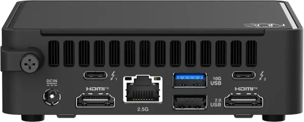 ASUS NUC 15 PRO/RNUC15CRKC700002/Core 7 240H 45W/Intel UHD graphics/no RAM/no Storage/Intel Wi-Fi 7 BE202/USB Total - 7/4 USB Type-A/3 USB Type-C (1x USB3.2 + 2x TB4)/2x HDMI 2.1/Support Displays - 4x