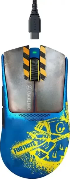 Razer DeathAdder V3 Pro - Ergonomic Wireless Gaming Mouse - Fortnite Edition RZ01-04630700-R3M1