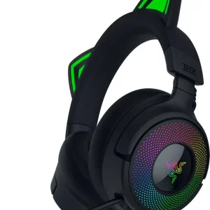 Razer Kraken Kitty V3 Pro - Wireless RGB Kitty Headset for Gaming - Black - FRML