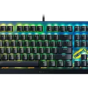 Razer BlackWidow V4 X - Mechanical Gaming Keyboard (Yellow Switch) - Fortnite Ed