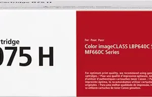 Canon toner CRG-075HM, crvena