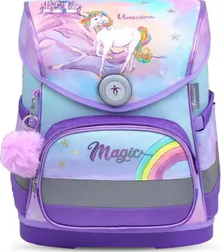Torba školska Belmil compact rainbow unicorn magic 405-41/AG-4