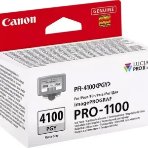 Canon tinta PFI-4100PGY, foto siva