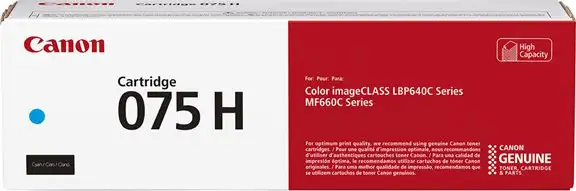 Canon toner CRG-075HC, plavi