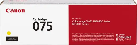 Canon toner CRG-075Y, žuti