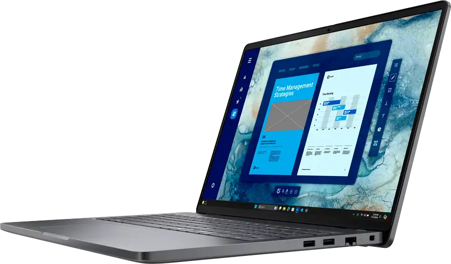 Dell Pro 16 (PC16255), 16" FHD+ (1920x1200), AMD Ryzen AI 5 PRO 340 (50 TOPS, 6C, up to 4.8GHz), 16GB (1x16GB) DDR5, M.2 512GB SSD, AMD Radeon 840M, WiFi, BT, HDMI, 2xTHB4 (DP/PD), 2xUSB3.2, RJ-45, Fn