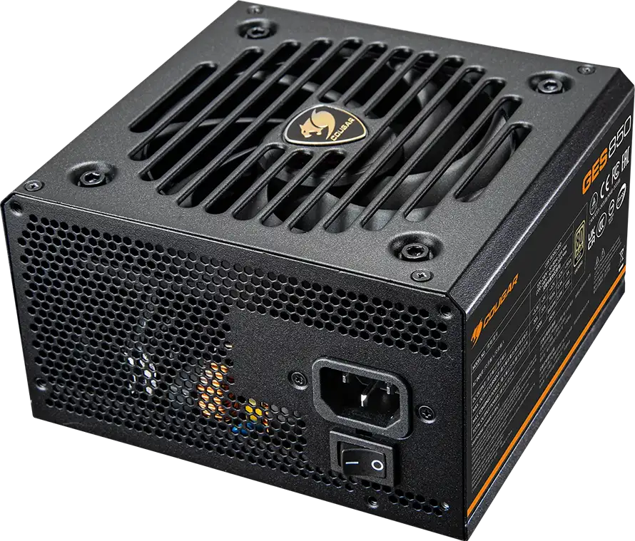 COUGAR GES 850 PSU 80plus Gold Fixed Cables CGR GESX2-850