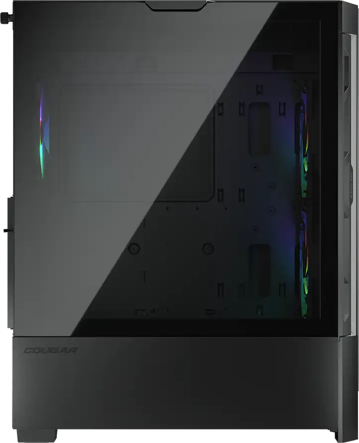 COUGAR AIRFACE RGB PC Case, Mid Tower, Black