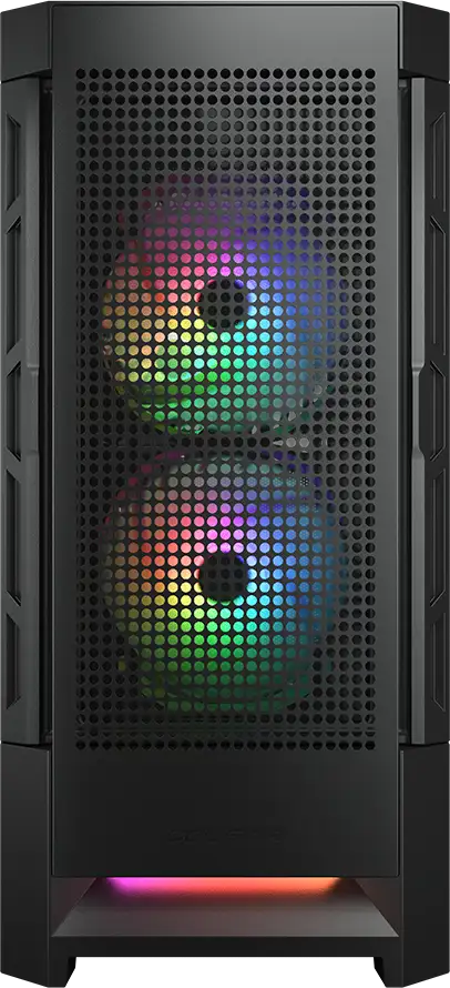 COUGAR AIRFACE RGB PC Case, Mid Tower, Black - Slika 3
