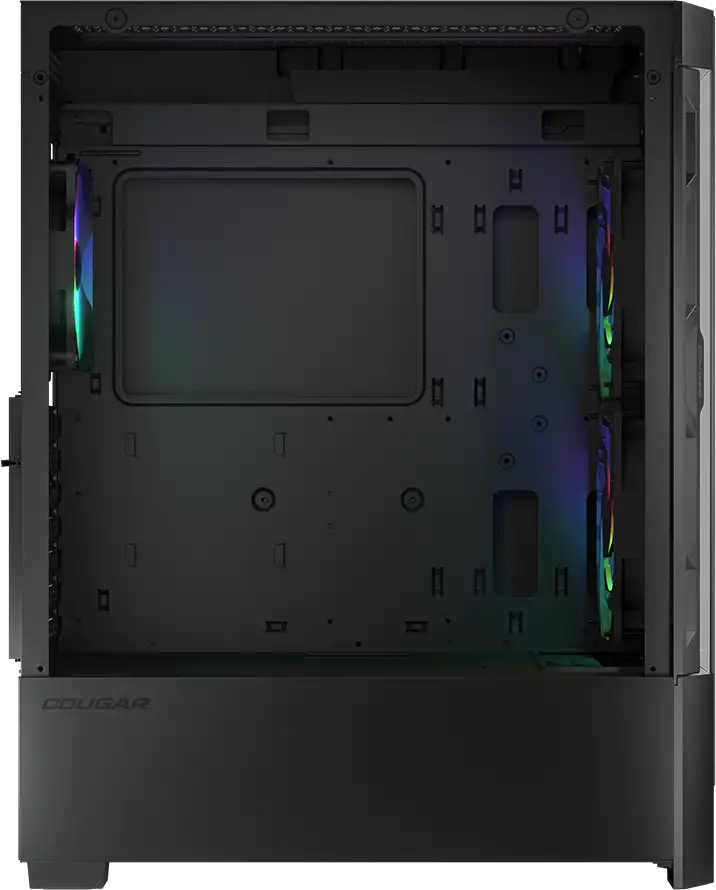 COUGAR AIRFACE RGB PC Case, Mid Tower, Black - Slika 5
