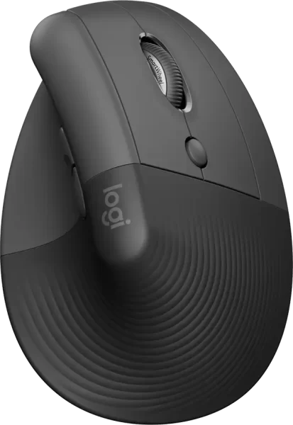 LOGITECH Lift Bluetooth Vertical Ergonomic Mouse - GRAPHITE/BLACK - B2B 910-006494