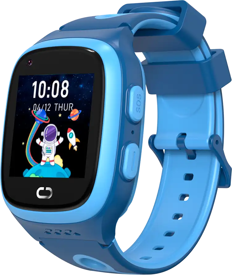 Canyon Kids Watch ZEFIR KW-49 E-SIM 4G GPS WiFi Video Music Games English learning, Blue