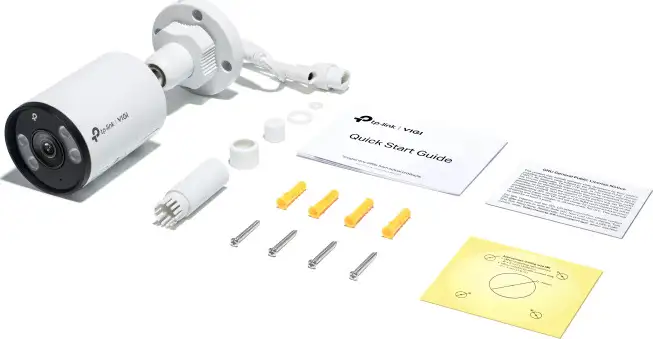 TP-Link VIGI InSight S345 Full color kamera 2K 4MP, Pan/Tilt/Rotation, H.265+,4mm leća, RJ45, Night Vision, microSD, dvosmjerni audio, detekcija pokreta, vodootporna IP67, VIGI app - Slika 3