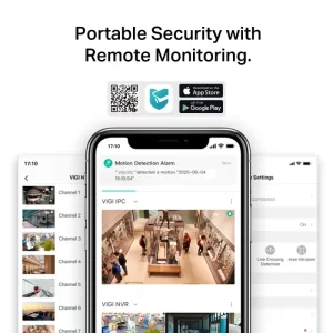 TP-Link VIGI C440-W kamera 2K 4MP, H.265+, 4mm leća, RJ45, Night Vision, microSD, detekcija pokreta, vodootporna IP66, VIGI app